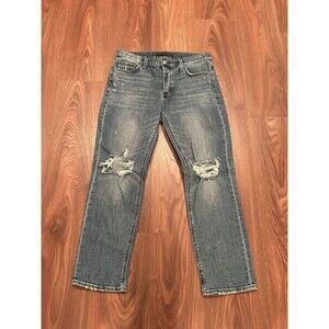 Joes Jeans Womens Size 28 the Scout Mid Rise Slim Boyfriend Blue